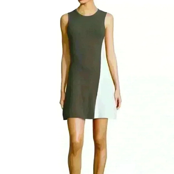 Theory Branteen Colorblock shift dress - Picture 1 of 6